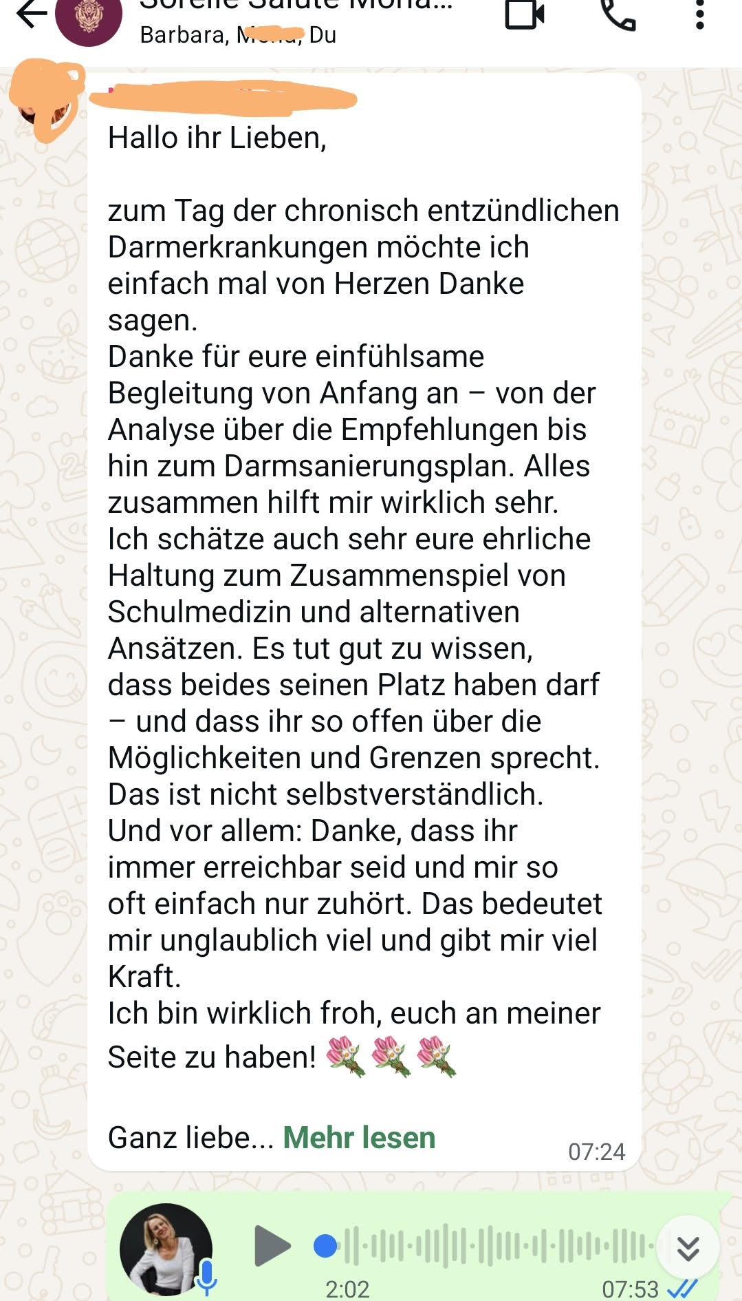 Testimonal